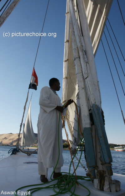 Felucca Aswan Egypt